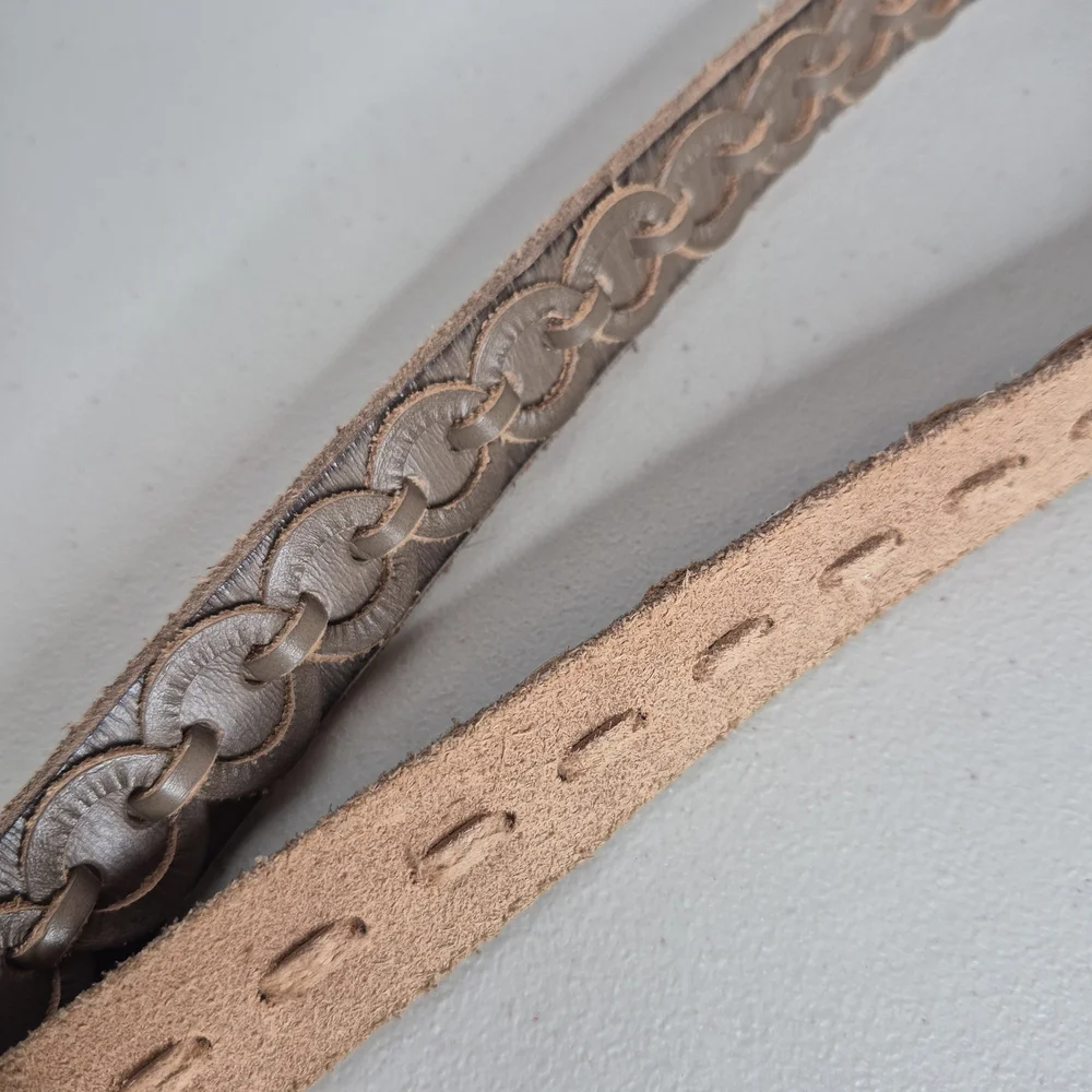 Amsterdam Heritage "Anisa" Skinny Leather Belt - Size S - Picture 10 of 16